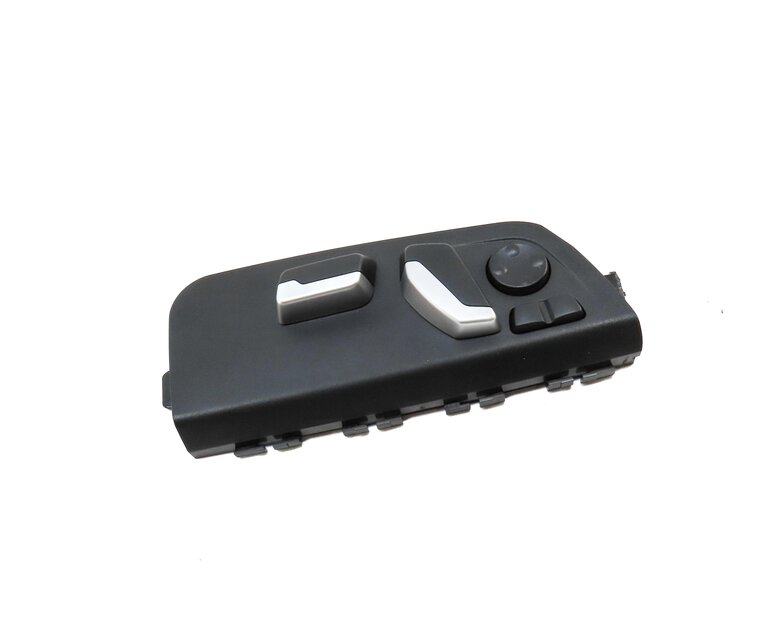 Thumbnail 3: 2018 BMW 230i (F22) FRONT RIGHT PASSENGER SEAT ADJUST SWITCH w/ LUMBAR (BLACK)