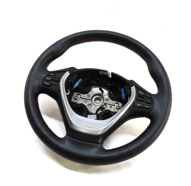 18-21 BMW 2 3 4 M3 SERIES F22 F30 F32 3 SPOKE STEERING WHEEL w/ SWITCHES PADDLES