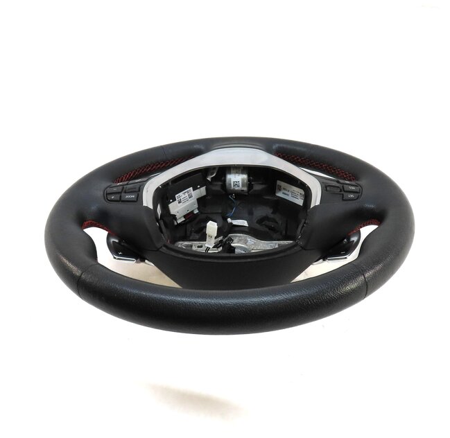 Thumbnail 4: 18-21 BMW 2 3 4 M3 SERIES F22 F30 F32 3 SPOKE STEERING WHEEL w/ SWITCHES PADDLES