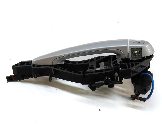 Thumbnail 4: 14-21 BMW 2 SERIES (F22) FRONT LEFT DRIVER EXTERIOR COMFORT DOOR HANDLE (SILVER)