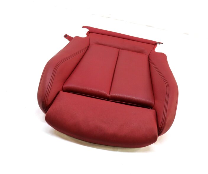 2018 BMW 230i (F22) FRONT RIGHT PASSENGER LOWER HEATED SPORT SEAT CUSHION (RED)