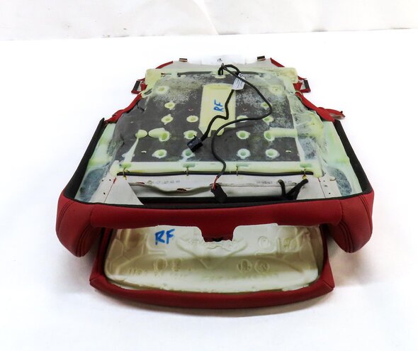 Thumbnail 5: 2018 BMW 230i (F22) FRONT RIGHT PASSENGER LOWER HEATED SPORT SEAT CUSHION (RED)