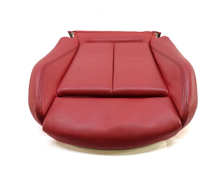 Thumbnail 2: 2018 BMW 230i (F22) FRONT LEFT DRIVER LOWER HEATED SPORT SEAT CUSHION (RED)