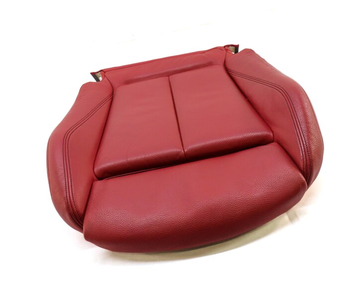 Thumbnail 3: 2018 BMW 230i (F22) FRONT LEFT DRIVER LOWER HEATED SPORT SEAT CUSHION (RED)