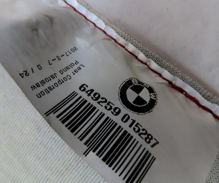 Thumbnail 7: 2018 BMW 230i (F22) FRONT LEFT DRIVER LOWER HEATED SPORT SEAT CUSHION (RED)