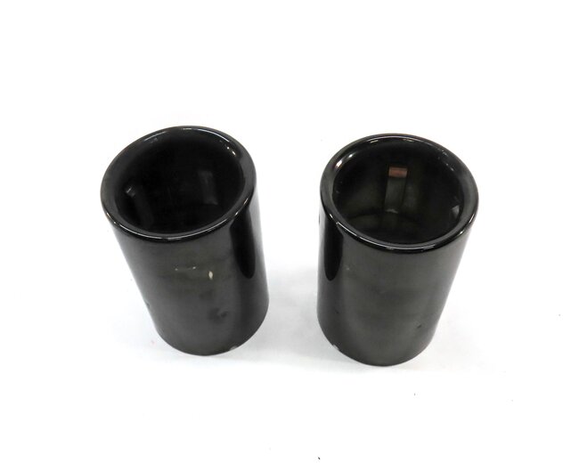Thumbnail 2: 17-21 BMW 230i (F22) 2.0L LEFT & RIGHT EXHUAST MUFFLER TIP SET 2 (BLACK CHROME)