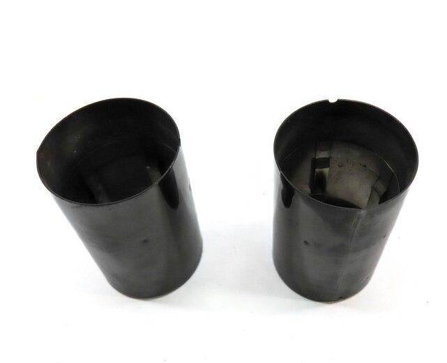 Thumbnail 4: 17-21 BMW 230i (F22) 2.0L LEFT & RIGHT EXHUAST MUFFLER TIP SET 2 (BLACK CHROME)