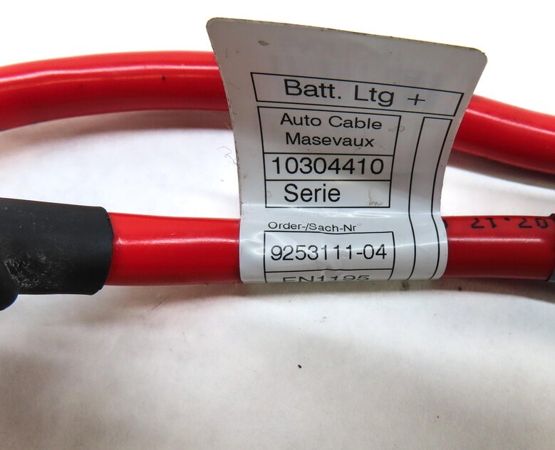Thumbnail 5: 2018 BMW 230i (F22) POSITIVE BATTERY CABLE w/ TERMINAL (RED) 9253111