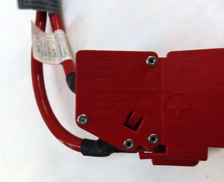 Thumbnail 6: 2018 BMW 230i (F22) POSITIVE BATTERY CABLE w/ TERMINAL (RED) 9253111