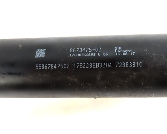 Thumbnail 7: 17-20 BMW 230i AWD / 330i RWD (F22 F30) AT REAR DRIVESHAFT DRIVELINE DRIVE SHAFT