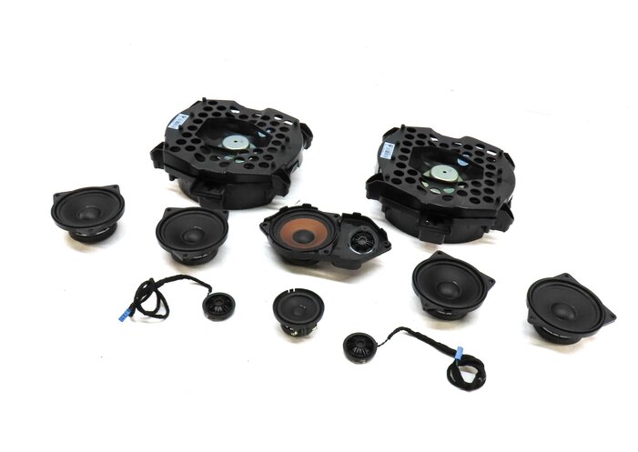 2012 BMW X5 (E70) FRONT REAR LEFT RIGHT RADIO STEREO SPEAKER SET 11