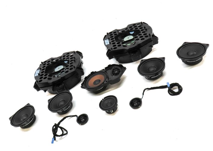 Thumbnail 15: 2012 BMW X5 (E70) FRONT REAR LEFT RIGHT RADIO STEREO SPEAKER SET 11