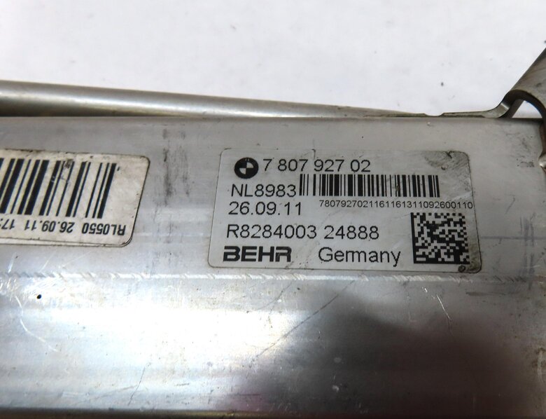 Thumbnail 7: 2012 BMW X5 (E70) 3.0L TURBO DIESEL M57Y ENGINE PARTICULATE FILTER INTERCOOLER