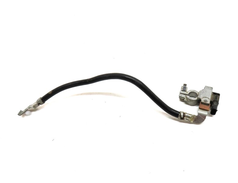Thumbnail 4: 2012 BMW X5 E70 NEGATIVE BATTERY CABLE & INTELLIGENT BATTERY IBS MODULE TERMINAL