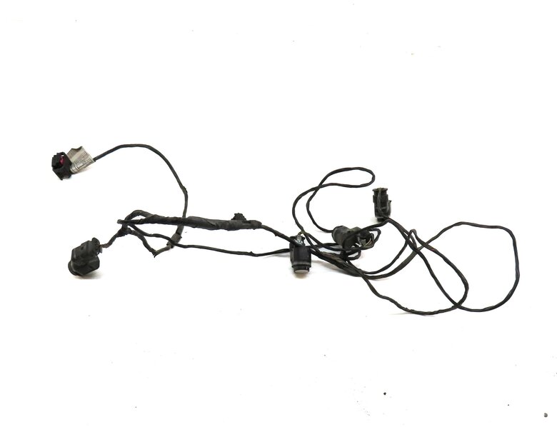 Thumbnail 2: 2012 BMW X5 (E70) REAR PARK ASSIST PDC SENSOR SET4 (WHITE) & WIRE HARNESS