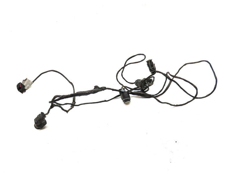 Thumbnail 3: 2012 BMW X5 (E70) REAR PARK ASSIST PDC SENSOR SET4 (WHITE) & WIRE HARNESS