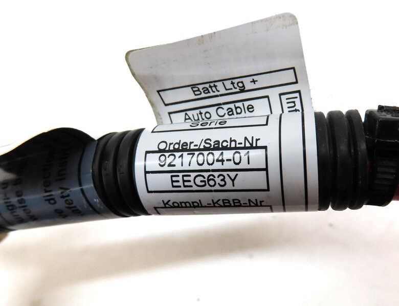 Thumbnail 3: 2012 BMW X5 (E70) POSITIVE BATTERY CABLE w/ TERMINAL & SAFETY BLOWOUT FUSE