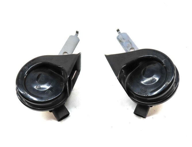 Thumbnail 2: 2010-2014 BMW X5 X6 (E70 E71) HIGH & LOW TONE SAFETY HORN SET-2