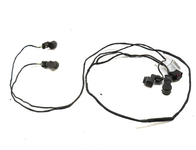 Thumbnail 2: 2012 BMW X5 (E70) FRONT PARK ASSIST PDC SENSOR SET4 (WHITE) w/ WIRE HARNESS