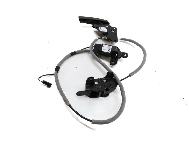 2012 BMW X5 E70 REAR LEFT & RIGHT TAILGATE TRUNK LOCK LATCH SET 3 & HANDLE CABLE