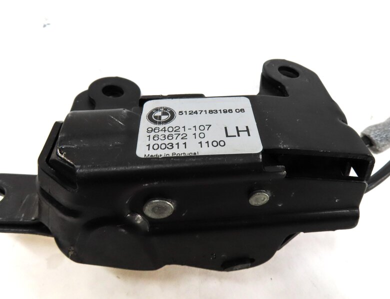 Thumbnail 13: 2012 BMW X5 E70 REAR LEFT & RIGHT TAILGATE TRUNK LOCK LATCH SET 3 & HANDLE CABLE