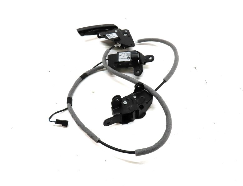 Thumbnail 2: 2012 BMW X5 E70 REAR LEFT & RIGHT TAILGATE TRUNK LOCK LATCH SET 3 & HANDLE CABLE