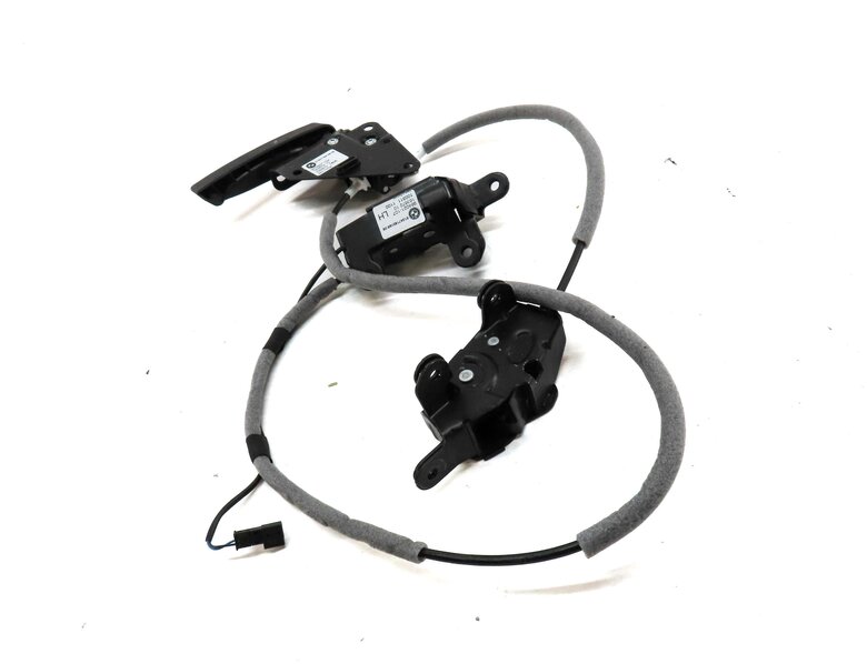 Thumbnail 3: 2012 BMW X5 E70 REAR LEFT & RIGHT TAILGATE TRUNK LOCK LATCH SET 3 & HANDLE CABLE
