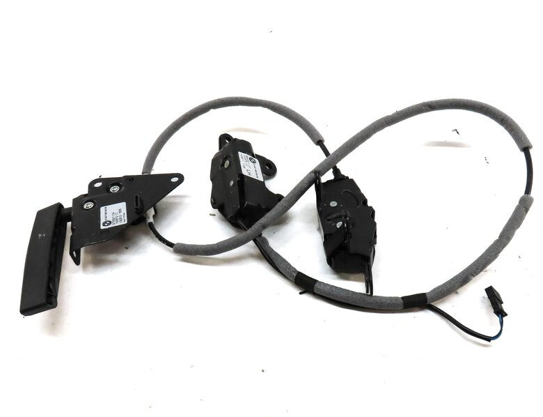 Thumbnail 4: 2012 BMW X5 E70 REAR LEFT & RIGHT TAILGATE TRUNK LOCK LATCH SET 3 & HANDLE CABLE