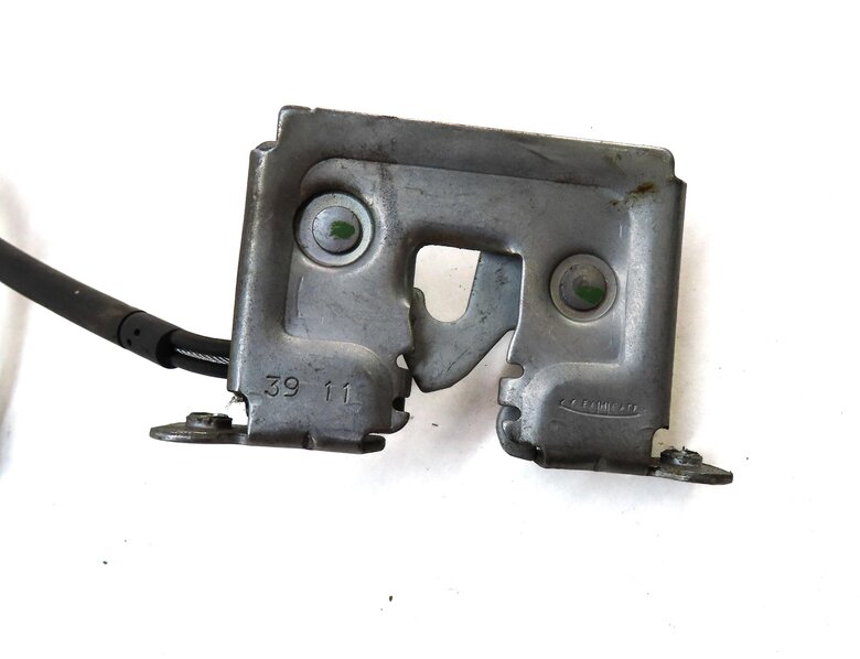 Thumbnail 6: 2012 BMW X5 (E70) FRONT LEFT & RIGHT HOOD LOCK LATCH SET 2 w/ CABLE