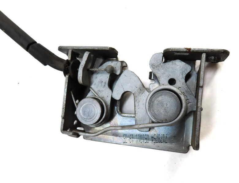 Thumbnail 7: 2012 BMW X5 (E70) FRONT LEFT & RIGHT HOOD LOCK LATCH SET 2 w/ CABLE