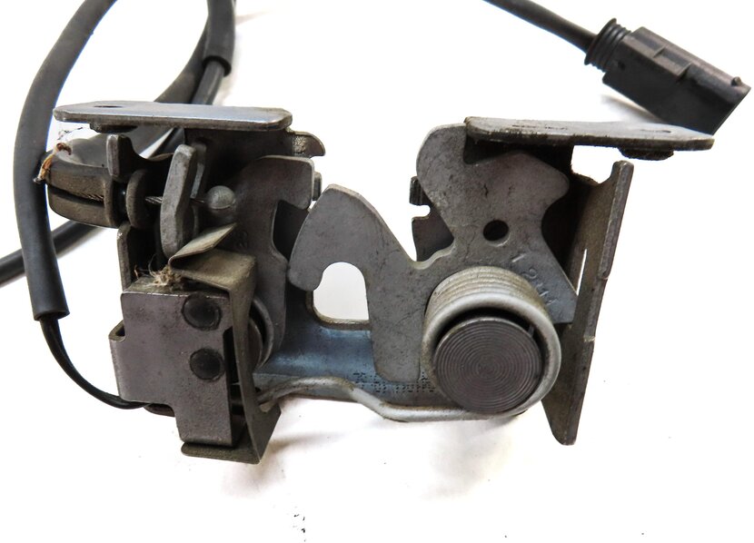 Thumbnail 9: 2012 BMW X5 (E70) FRONT LEFT & RIGHT HOOD LOCK LATCH SET 2 w/ CABLE