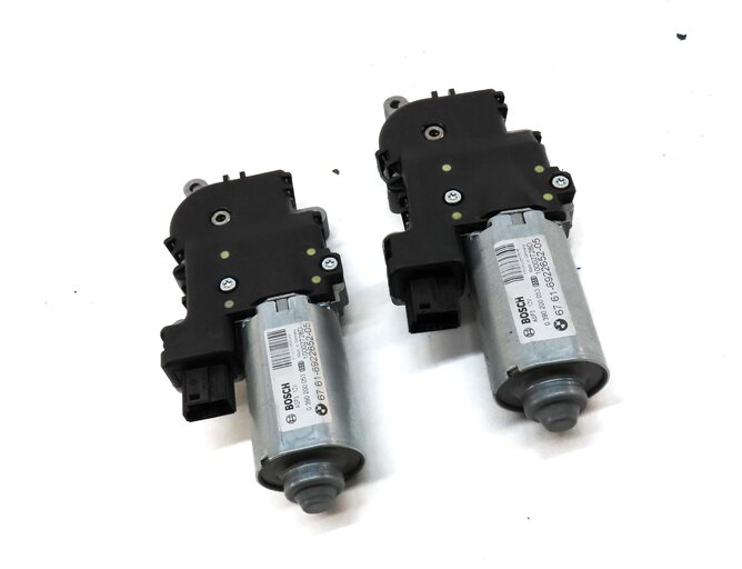 Thumbnail 3: 04-13 BMW X5 (E53 E70) 04-11 X3 (F25) PANORAMIC GLASS SUNROOF SUN ROOF MOTOR SET