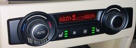 Thumbnail 2: 2007-2013 BMW X5 (E70) REAR HEATER A/C TEMPERATURE CLIMATE CONTROL (HEATED SEAT)