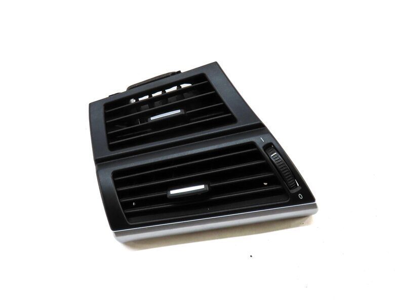 Thumbnail 4: 2012 BMW X5 E70 FRONT DASH LEFT DRIVER HVAC A/C HEATER AIR VENT (BLACK) 9227767