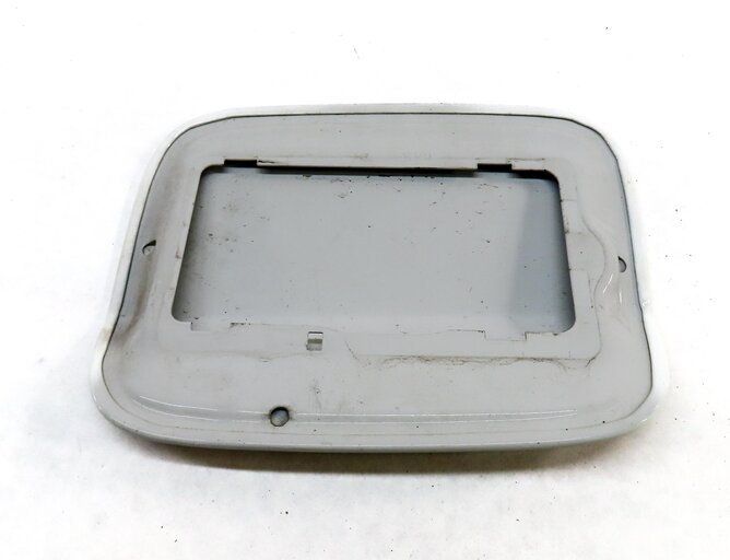 Thumbnail 5: 07-13 BMW X5 (E70) GAS TANK FUEL DOOR LID COVER TRIM (ALPINE WHITE 3 300)