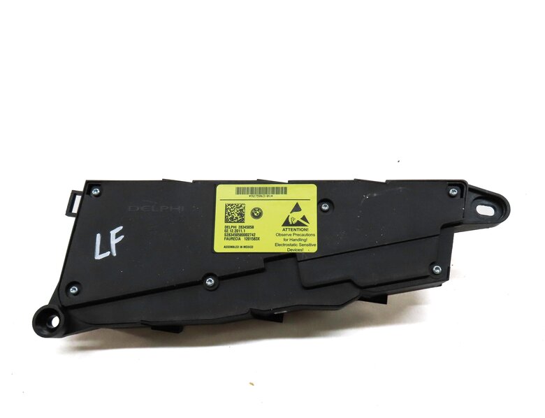 Thumbnail 5: 2012 BMW X5 (E70) FRONT LEFT DRIVER SEAT MEMORY ADJUST ADJUSTMENT SWITCH (BLACK)