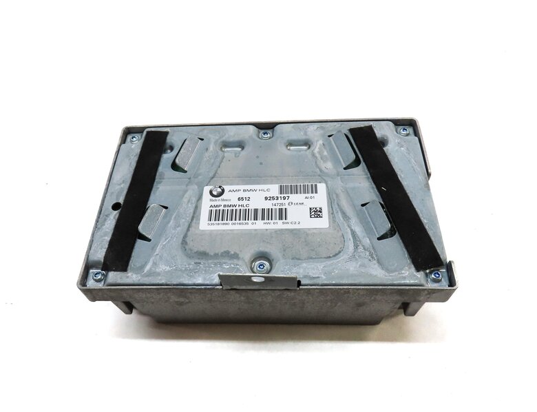 Thumbnail 4: 2011-2013 BMW X5 X5M (E70 E71) RADIO STEREO MEDIA AUDIO AMP AMPLIFIER (LEAR)