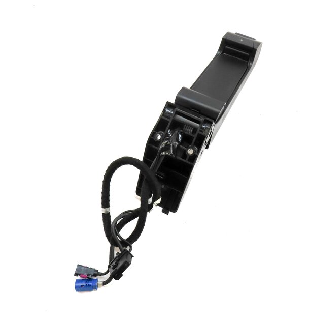 2012 BMW X5 E70 FRONT CENTER CONSOLE SNAP IN CELL PHONE CHARGE CRADLE & HARNESS