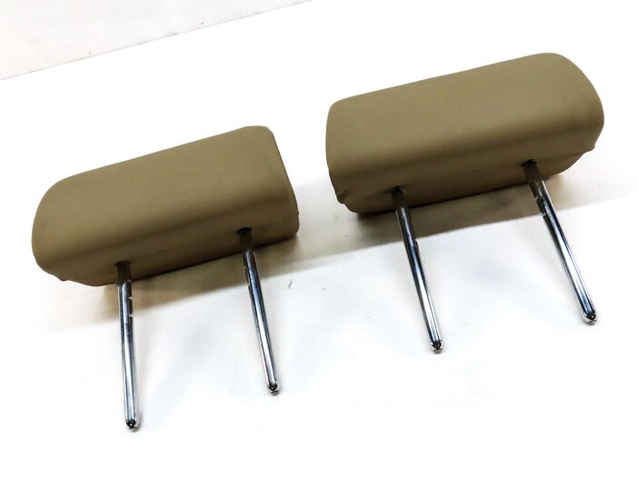 Thumbnail 3: 09-13 BMW X5 E70 REAR 2ND ROW LEFT & RIGHT SEAT HEADREST (BEIGE NEVADA LEATHER)