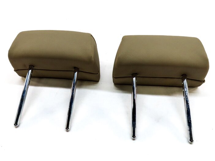 Thumbnail 6: 09-13 BMW X5 E70 REAR 2ND ROW LEFT & RIGHT SEAT HEADREST (BEIGE NEVADA LEATHER)