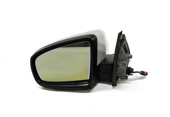 Thumbnail 3: 2010-2013 BMW X5 (E70) LEFT P-FOLD AUTODIM CAMERA HEATED DOOR MIRROR (WHITE)