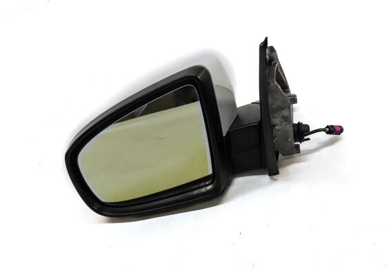 Thumbnail 4: 2010-2013 BMW X5 (E70) LEFT P-FOLD AUTODIM CAMERA HEATED DOOR MIRROR (WHITE)