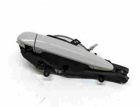 08-14 BMW X5 X5M X6 X6M (E70 E71) RIGHT FRONT COMFORT ACCESS DOOR HANDLE (WHITE)