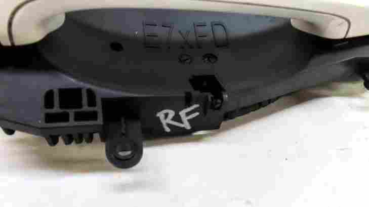 Thumbnail 6: 08-14 BMW X5 X5M X6 X6M (E70 E71) RIGHT FRONT COMFORT ACCESS DOOR HANDLE (WHITE)