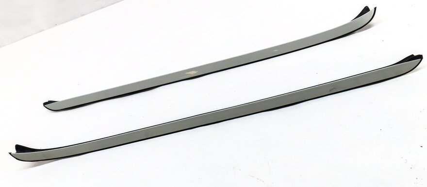 Thumbnail 3: 2012 BMW X5 (E70) FRONT LEFT & RIGHT WINDSHIELD WINDOW SILL TRIM SET 2 (WHITE)