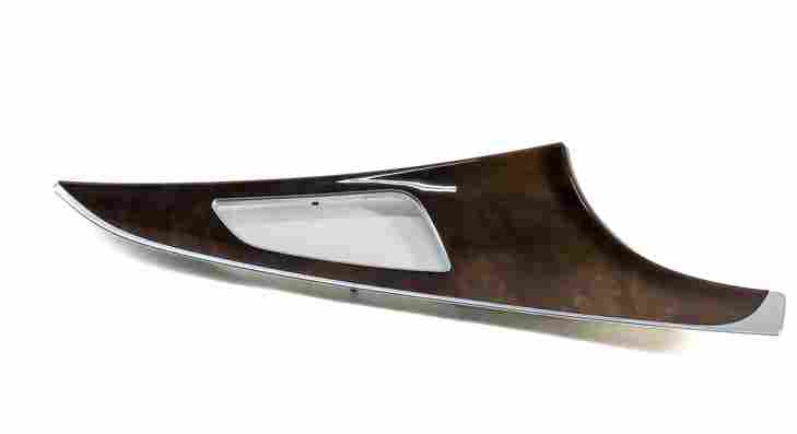 Thumbnail 11: 2013 AUDI A6 (C7) DOOR DASH CONSOLE DARK BROWN WALNUT WOOD TRIM SET 7