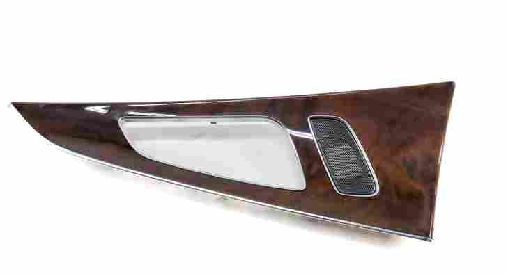 Thumbnail 12: 2013 AUDI A6 (C7) DOOR DASH CONSOLE DARK BROWN WALNUT WOOD TRIM SET 7