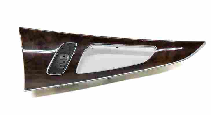 Thumbnail 16: 2013 AUDI A6 (C7) DOOR DASH CONSOLE DARK BROWN WALNUT WOOD TRIM SET 7