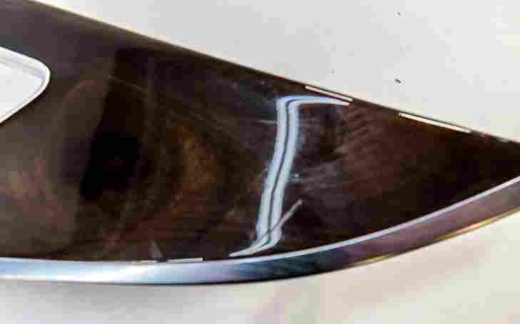 Thumbnail 7: 2013 AUDI A6 (C7) DOOR DASH CONSOLE DARK BROWN WALNUT WOOD TRIM SET 7