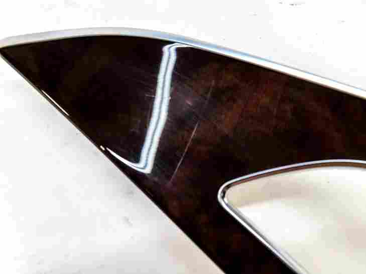 Thumbnail 8: 2013 AUDI A6 (C7) DOOR DASH CONSOLE DARK BROWN WALNUT WOOD TRIM SET 7